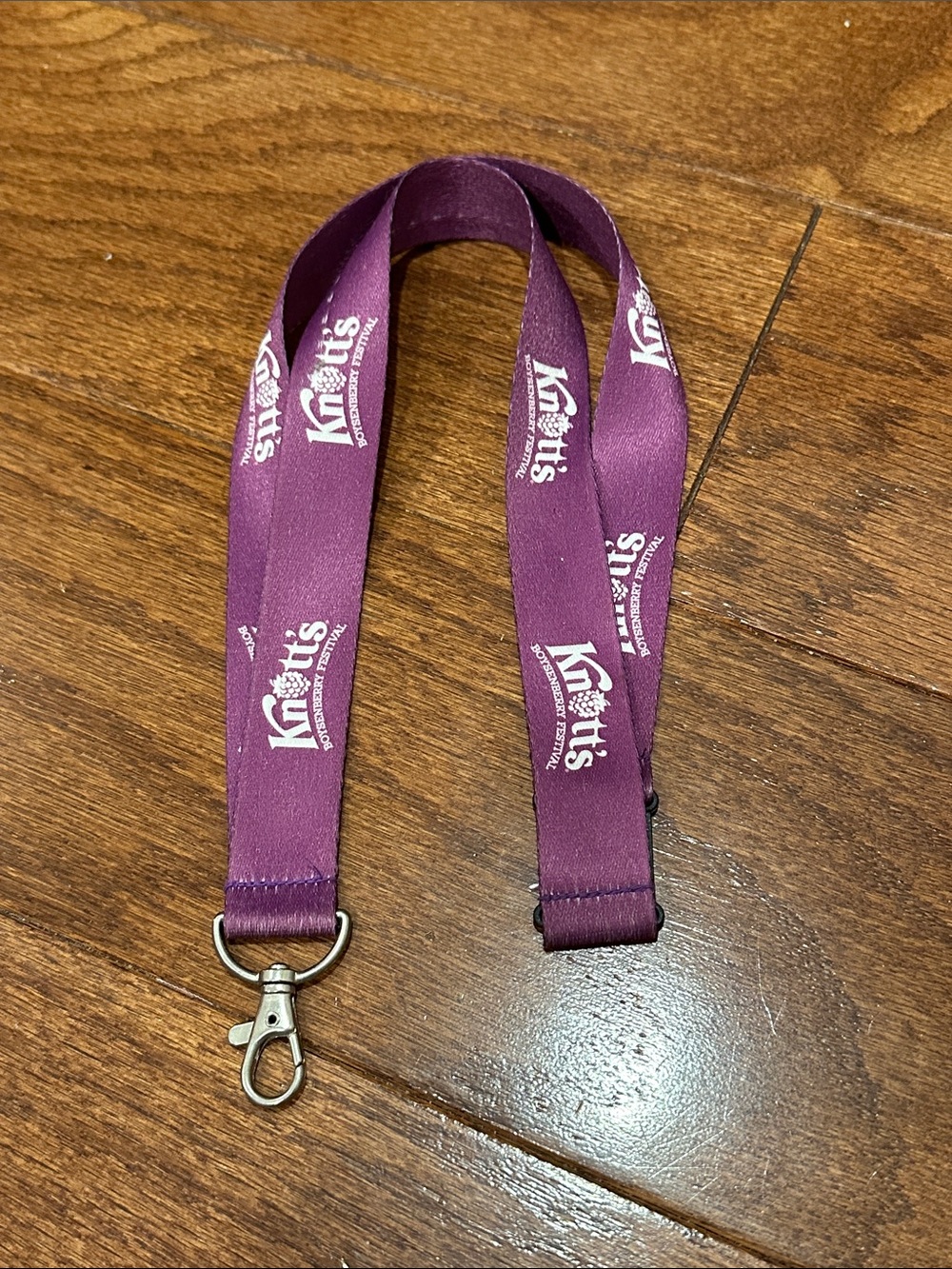 Knott's Berry Farm Purple boysenberry festival Lanyard